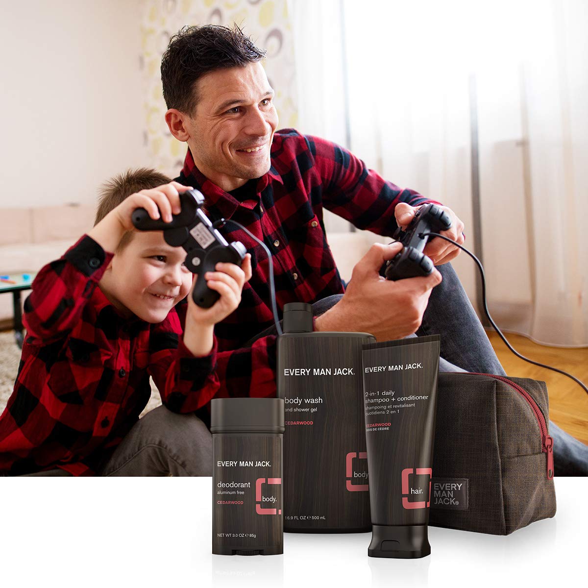 Foto 3 pulgar | Kit Corporal Every Man Jack Cedarwood Para Hombre - Venta Internacional.