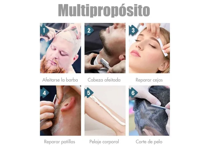 Foto 5 pulgar | Xtellar Kit Multipropósito De Afeitado Y Recorte Portátil