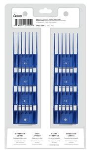 Foto 3 | Juego De Peines Attachment Snap-on Andis 13105 De 8 Piezas, Color Azul - Venta Internacional.
