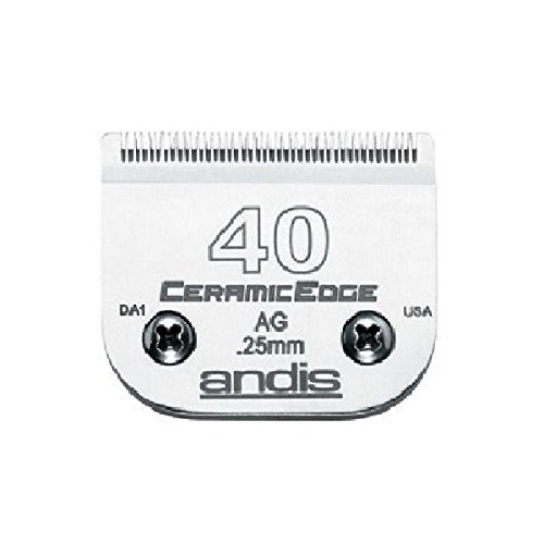 Foto 1 | Cuchillas Clipper Andis De Acero Inoxidable Con Borde Cerámico, Tamaño 40 - Venta Internacional.