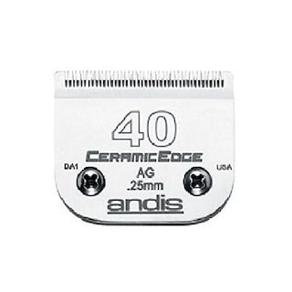 Foto 1 | Cuchillas Clipper Andis De Acero Inoxidable Con Borde Cerámico, Tamaño 40 - Venta Internacional.