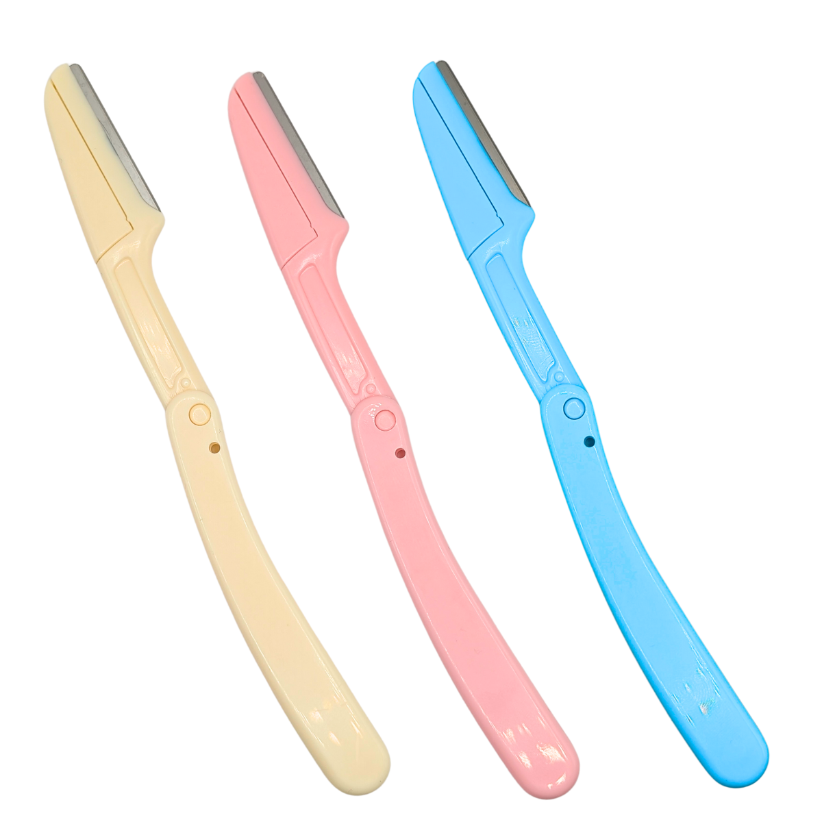 Foto 2 pulgar | Navaja Perfilador De Ceja Semiprofesional Desechable Paquete 3 Pz