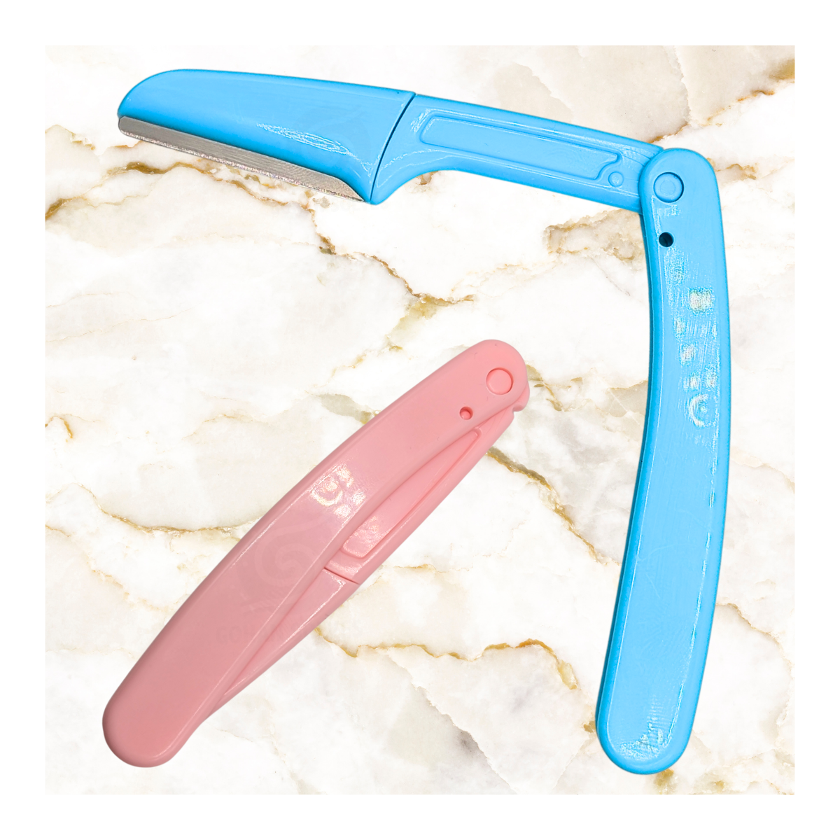 Foto 9 pulgar | Navaja Perfilador De Ceja Semiprofesional Desechable Paquete 3 Pz