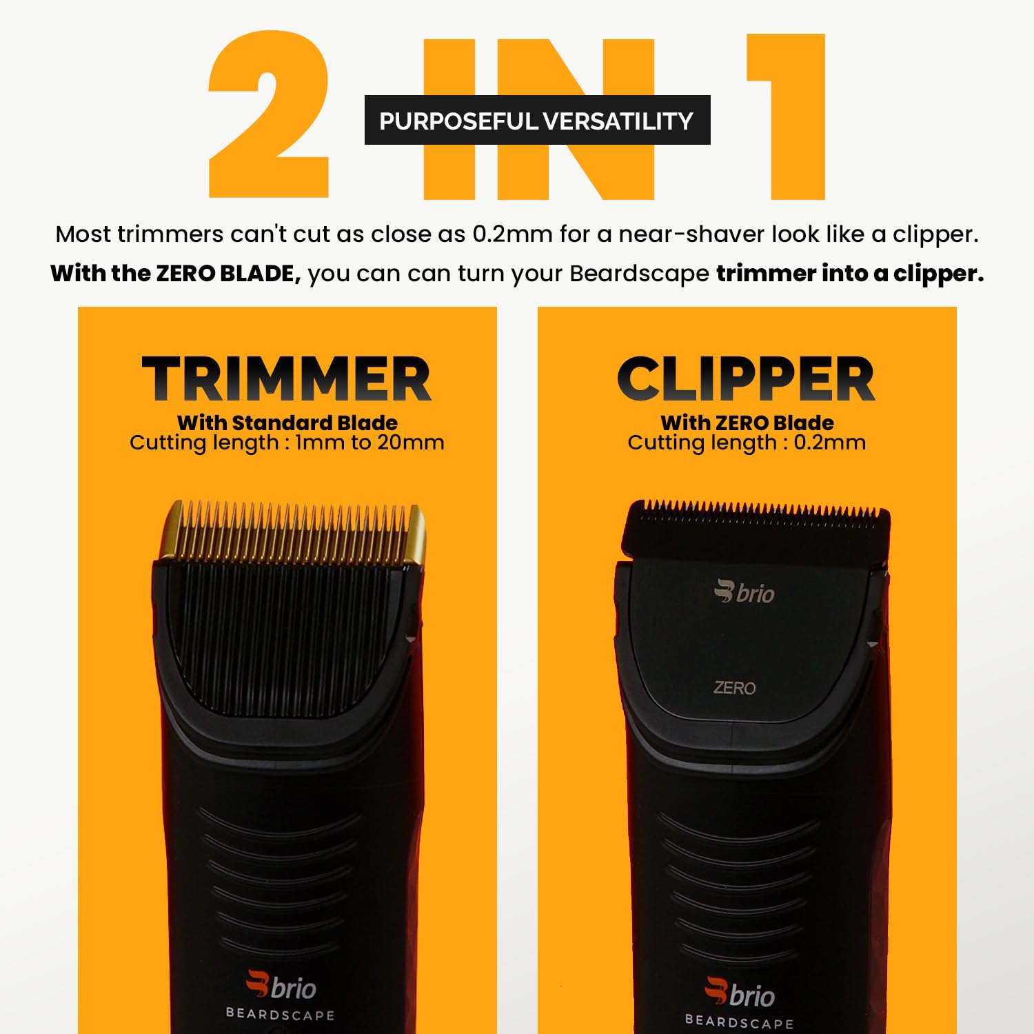 Foto 5 pulgar | Zero Blade para Recortadoras Brio Beardscape V2 y V1 - Venta Internacional