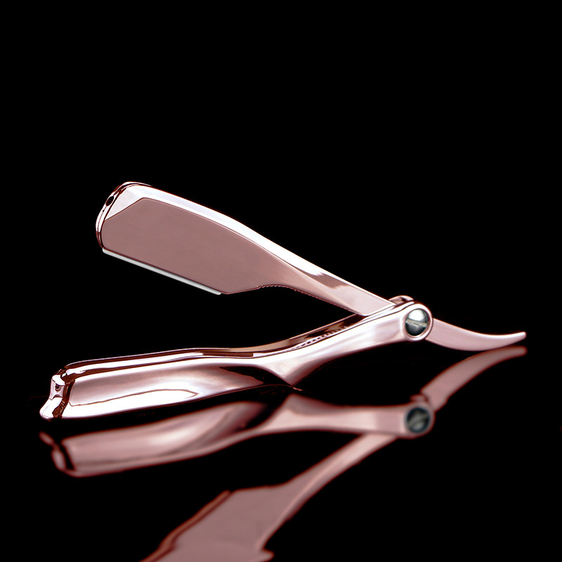 Foto 2 pulgar | Maquinilla De Afeitar Barber Genérica Professional Straight Edge + 100 Cuchillas - Venta Internacional.
