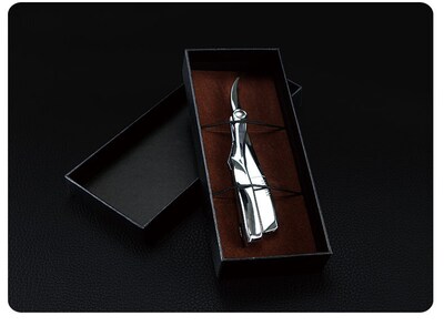 Foto 5 | Maquinilla De Afeitar Barber Genérica Professional Straight Edge + 100 Cuchillas - Venta Internacional.