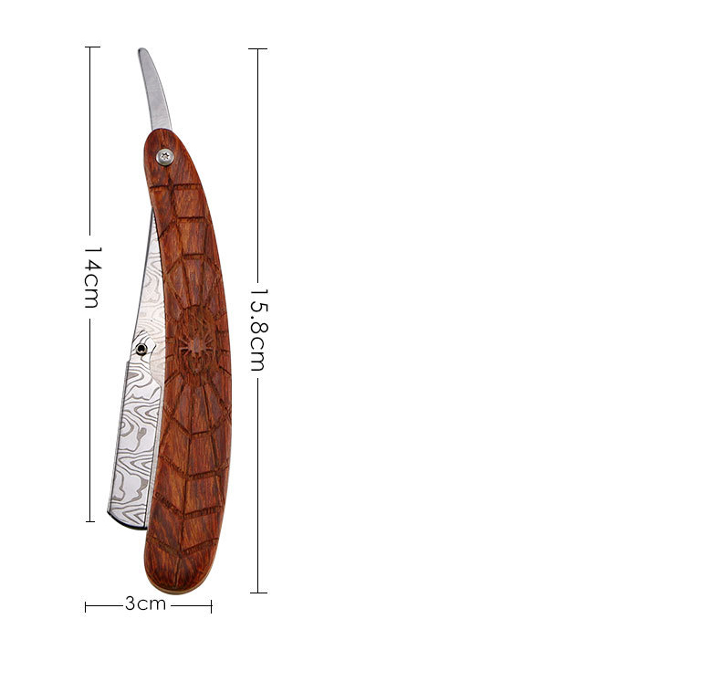 Foto 3 pulgar | Maquinilla De Afeitar Profesional Barber Genérica De Filo Recto Con 100 Cuchillas - Venta Internacional.