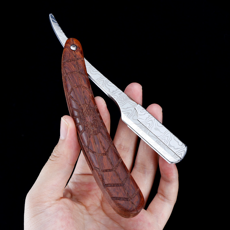 Foto 4 | Maquinilla De Afeitar Profesional Barber Genérica De Filo Recto Con 100 Cuchillas - Venta Internacional.