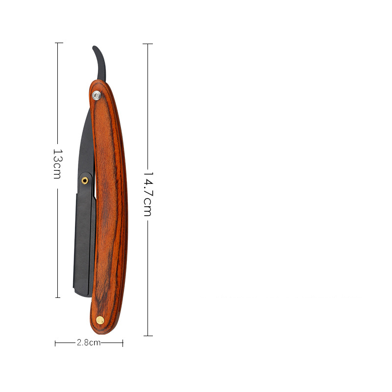 Foto 4 pulgar | Maquinilla De Afeitar Barber Genérica Professional Straight Edge + 100 Cuchillas - Venta Internacional.
