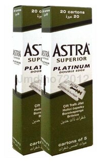 Foto 1 | Cuchillas De Afeitar Astra Superior Platinum 200 Piezas - Venta Internacional.