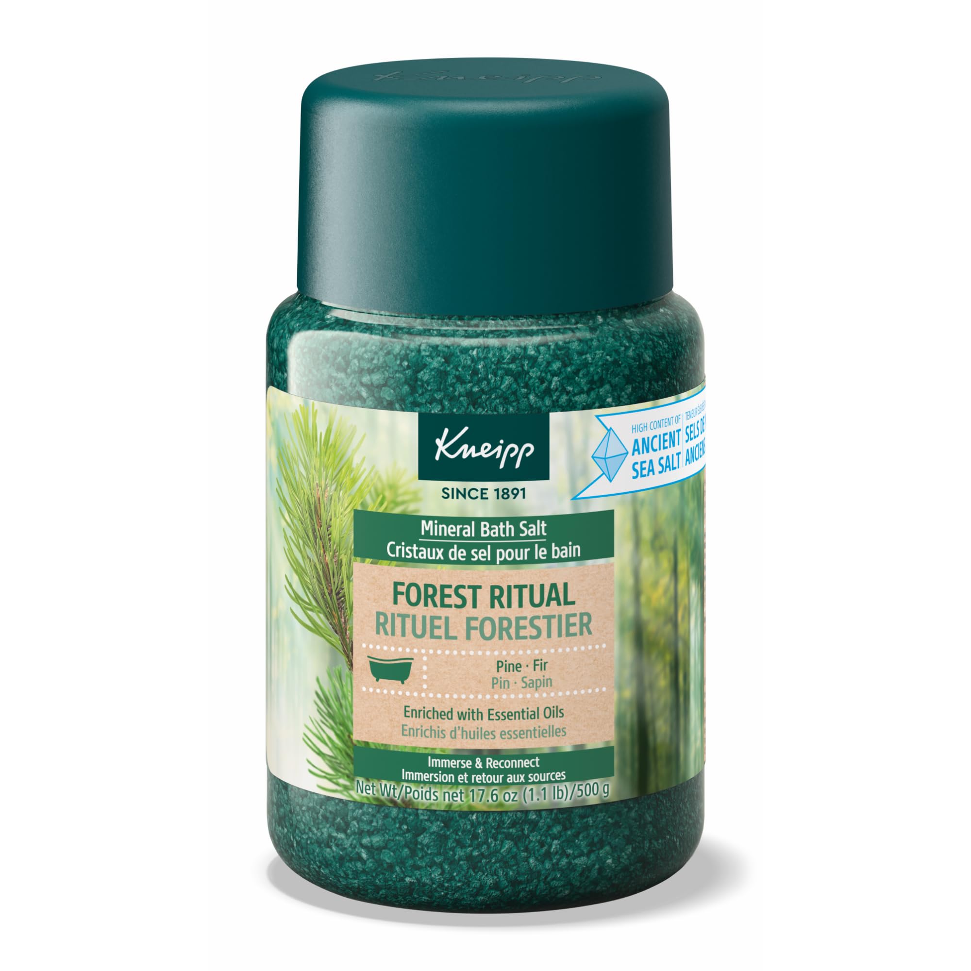 Foto 2 pulgar | Sal De Baño Kneipp Forest Ritual Pine & Fir, 500 Ml, 10 Baños - Venta Internacional.