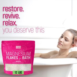 Foto 2 | Hojuelas de Magnesio para Baño Magnum Solace 5,4 kg Organic Pure - Venta Internacional