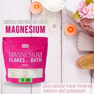 Foto 3 | Hojuelas de Magnesio para Baño Magnum Solace 5,4 kg Organic Pure - Venta Internacional