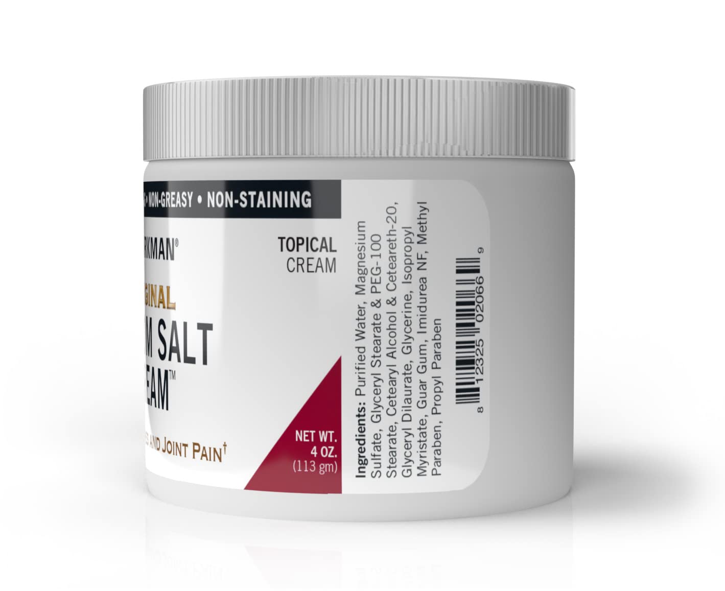 Foto 2 | Crema Kirkman Epsom Salt 120 Ml Sin Gluten Sin Caseína - Venta Internacional.