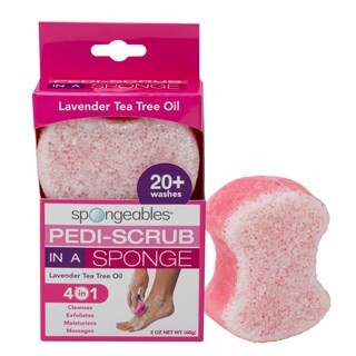Foto 1 | Esponja Exfoliante Para Pies Spongables Pedi Scrub Lavanda - Venta Internacional.
