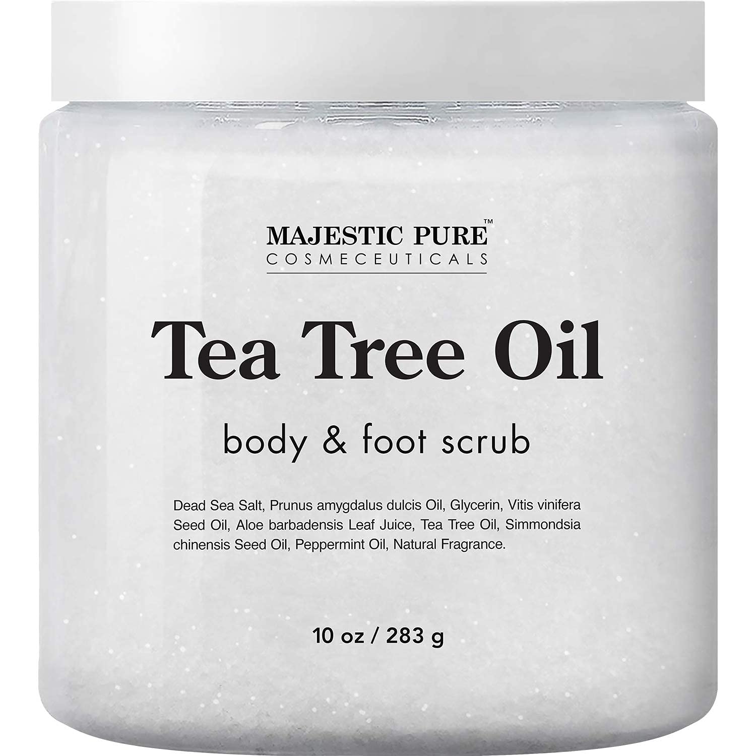 Foto 3 pulgar | Exfoliante Corporal Y Para Pies Majestic Pure, Aceite De Árbol De Té, 300 Ml - Venta Internacional.