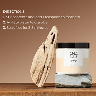 Foto 4 | Baño Mineral Cnd Pro Para Cuidado De La Piel Para Pies Con Aceite De Aguacate, 500 Ml - Venta Internacional.