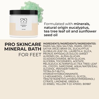 Foto 6 | Baño Mineral Cnd Pro Para Cuidado De La Piel Para Pies Con Aceite De Aguacate, 500 Ml - Venta Internacional.