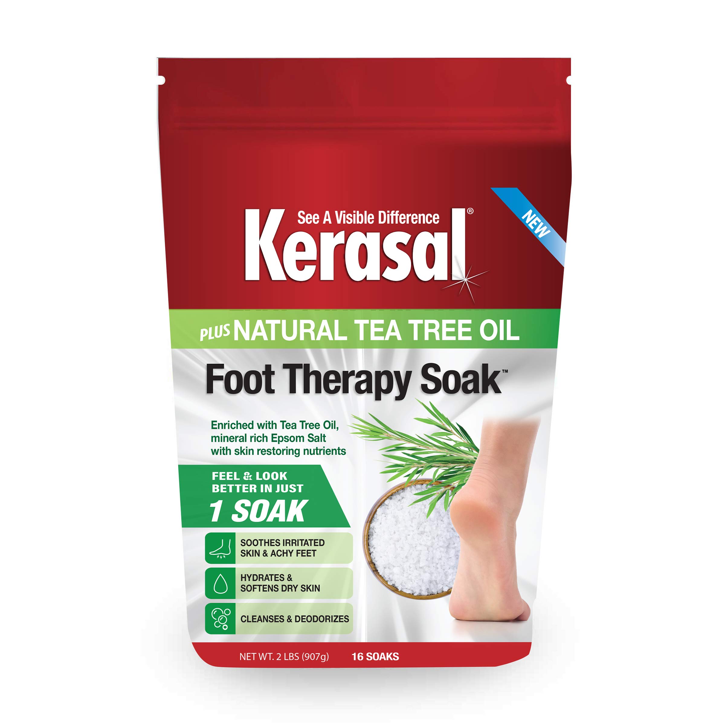 Foto 2 pulgar | Foot Therapy Soak Kerasal Para Pies Doloridos, Cansados Y Secos, 1 Kg - Venta Internacional.