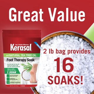 Foto 3 | Foot Therapy Soak Kerasal Para Pies Doloridos, Cansados Y Secos, 1 Kg - Venta Internacional.