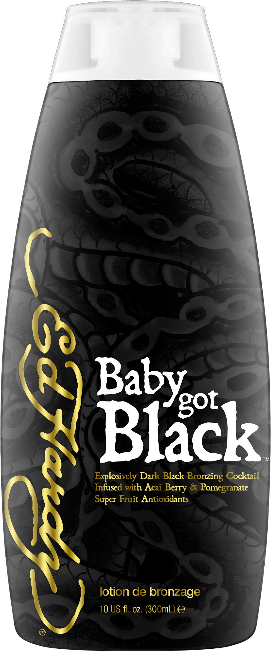 Loción Bronceadora Ed Hardy Baby Got Black 300 Ml - Venta Internacional.