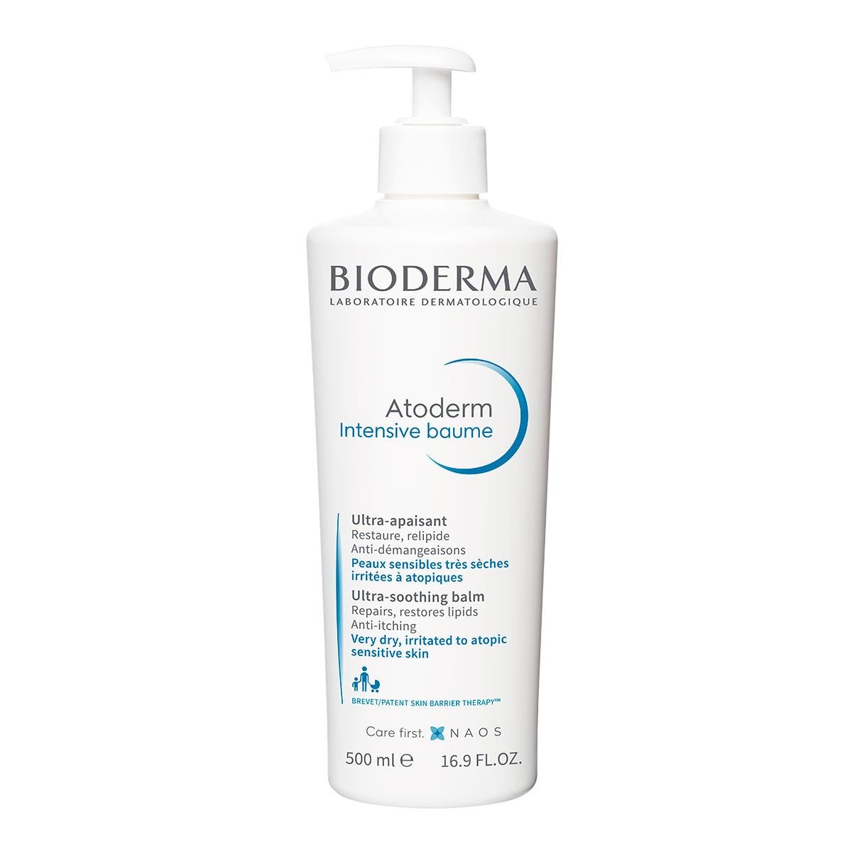 Bioderma Intensive Baume Pieles Sensibles 500ml $2,238