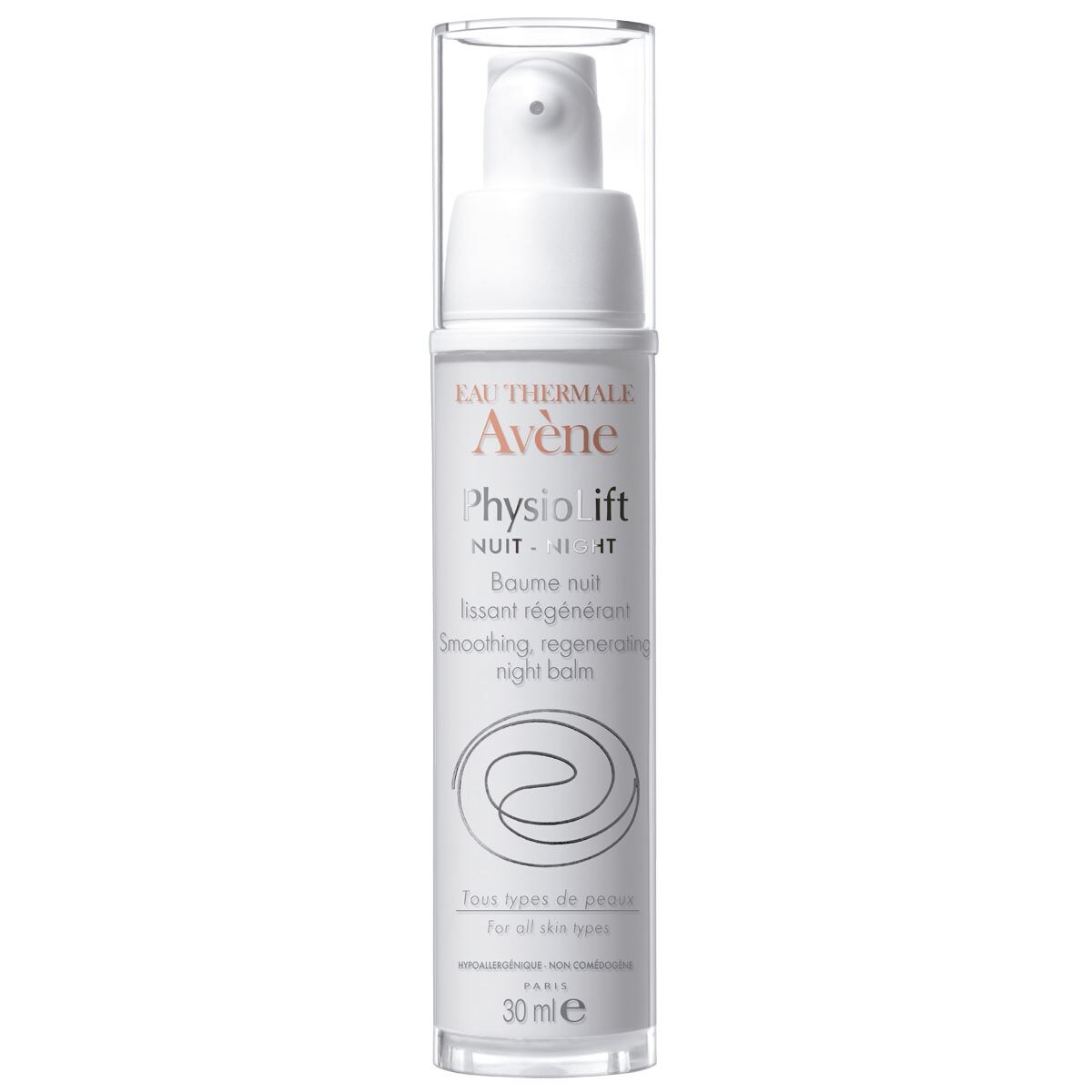 Bálsamo Nocturno Avene Physiolift 30ml $4,820