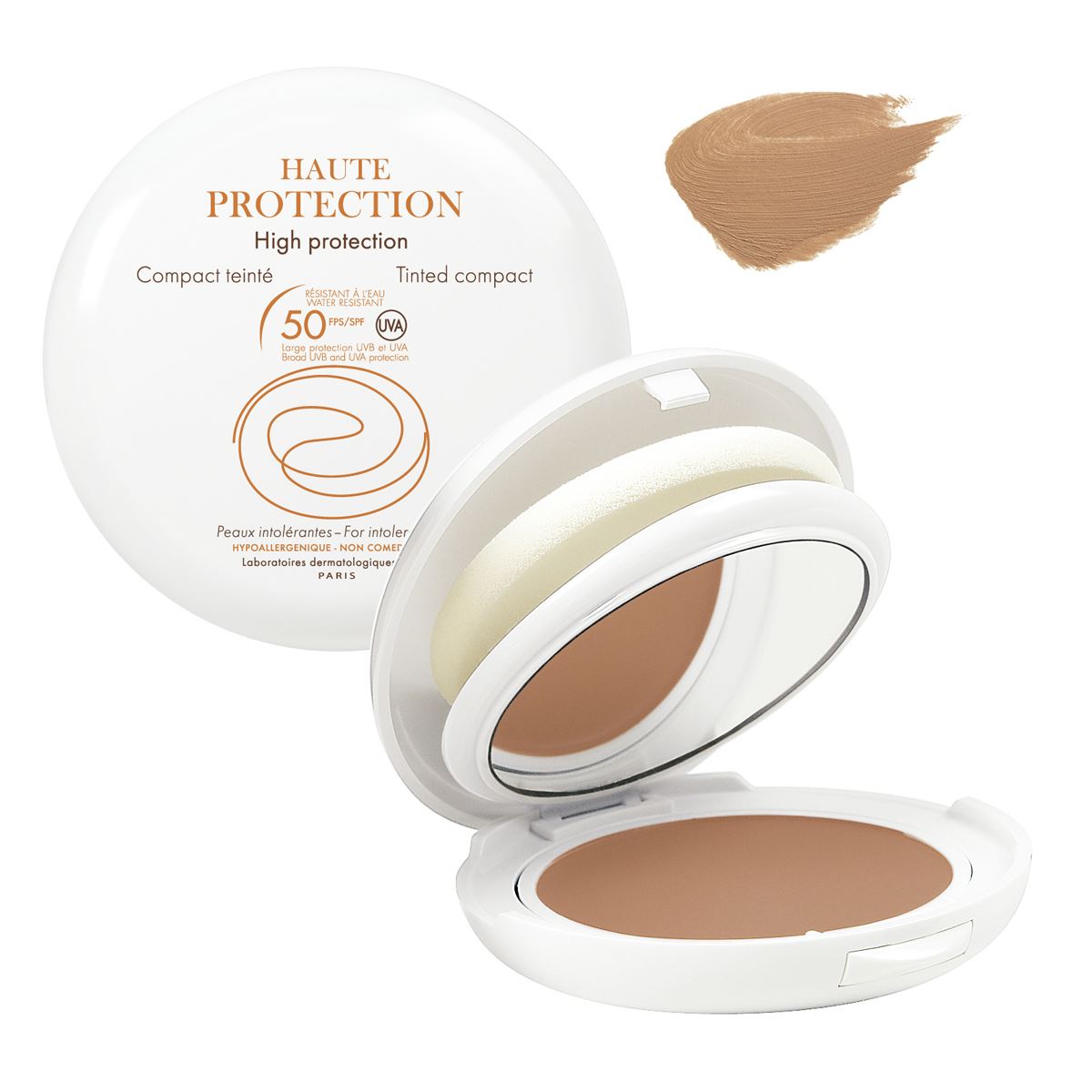 Protector Solar Compact Doré Fps50 Avene 10g