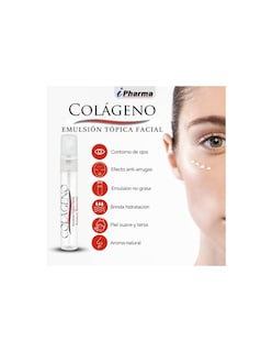 Foto 3 | Colágeno Emulsión Tópica Facial, 15 ml iPharma
