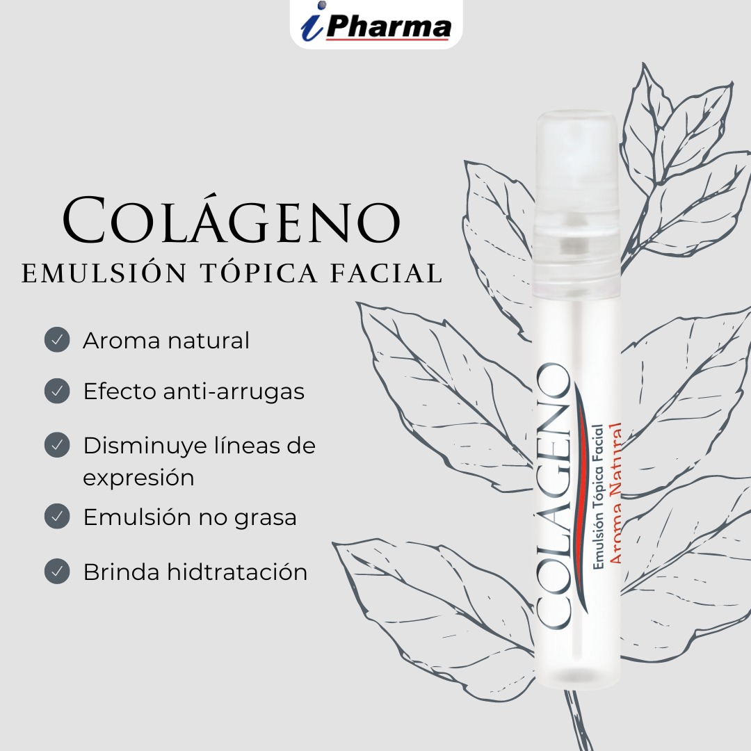 Foto 5 pulgar | Colágeno Emulsión Tópica Facial, 15 ml iPharma