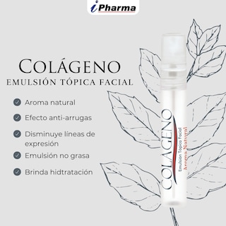 Foto 4 | Colágeno Emulsión Tópica Facial, 15 ml iPharma