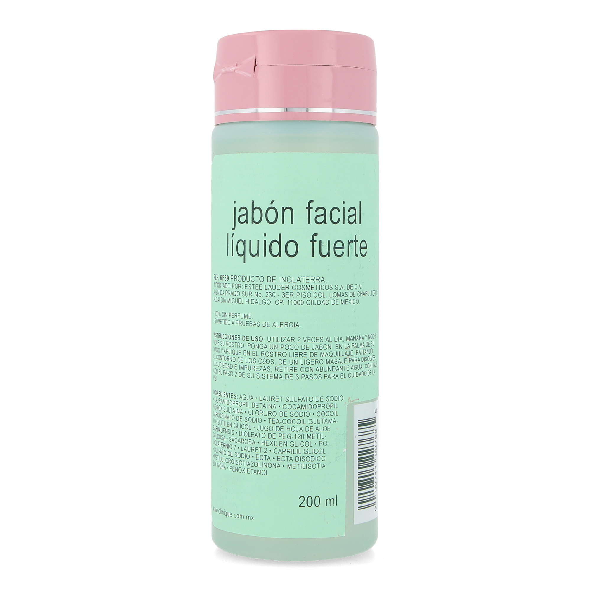 Foto 4 pulgar | Jabón Líquido Clinique For Men Oil Control Face Wash 200 ml