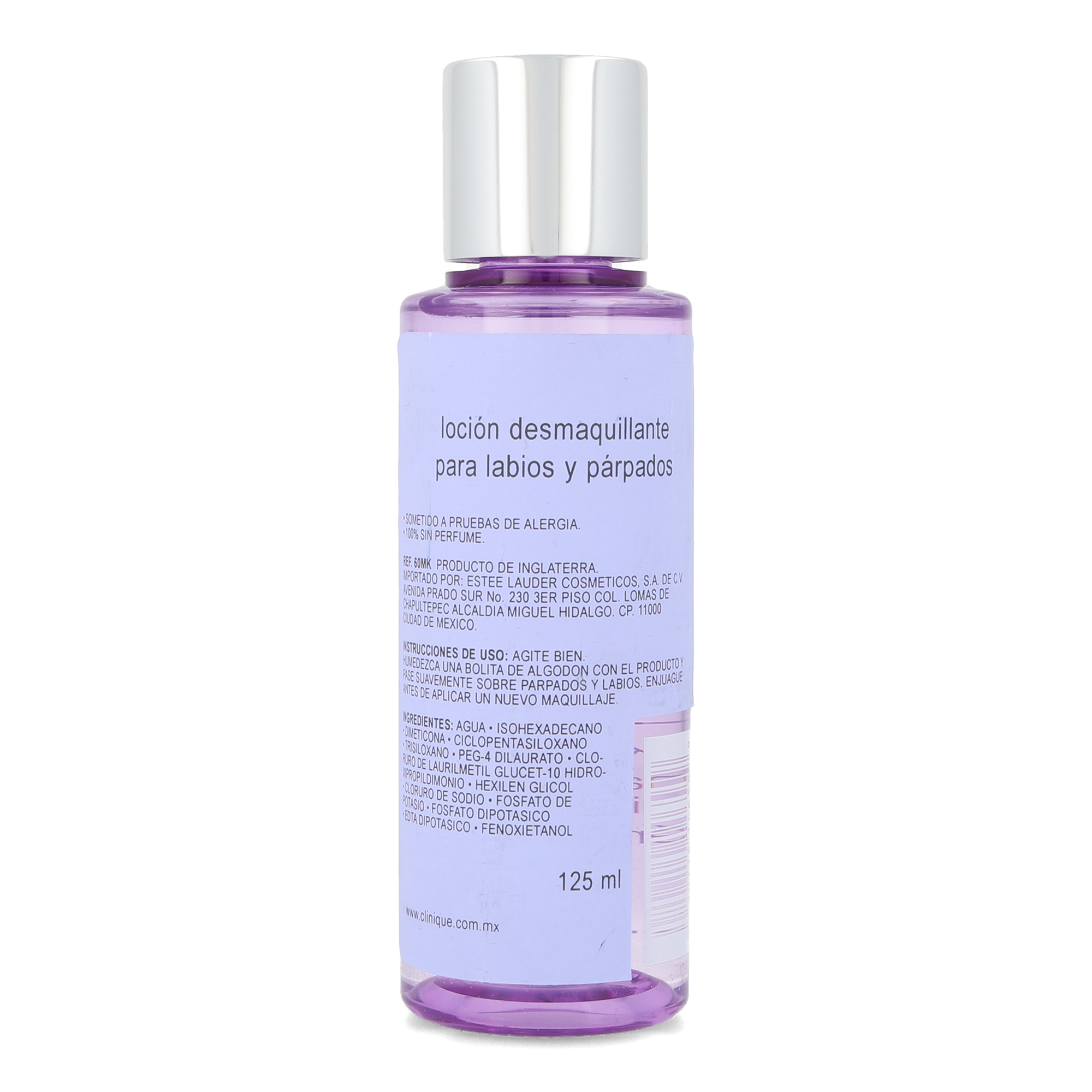 Foto 3 pulgar | Desmaquillante Clinique Take The Day Off Makeup Remover For Lids, Lashes & Lips  125 ml