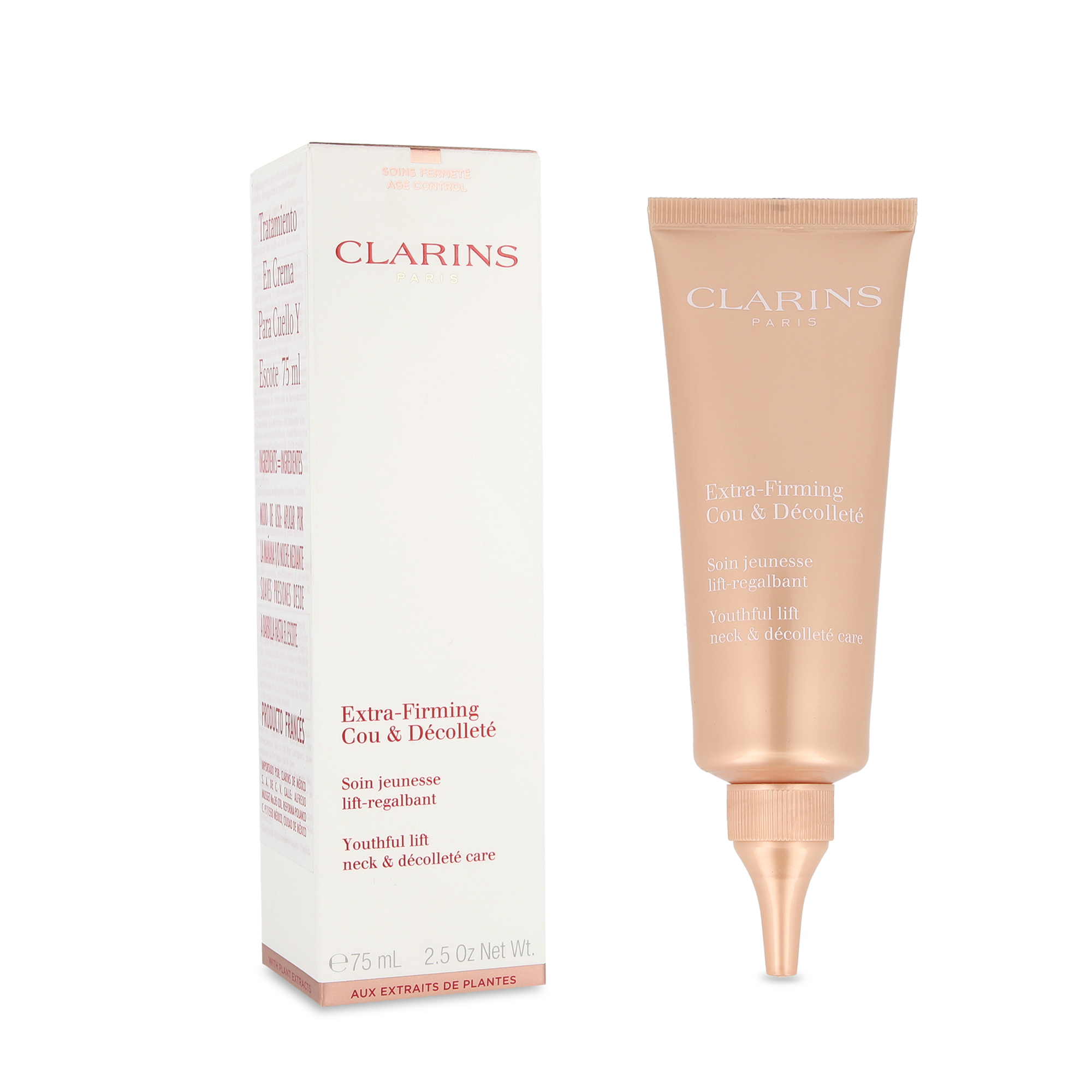 Foto 2 pulgar | Tratamiento Reafirmante Clarins Extra-firming Neck & Decollete Care 75 ml