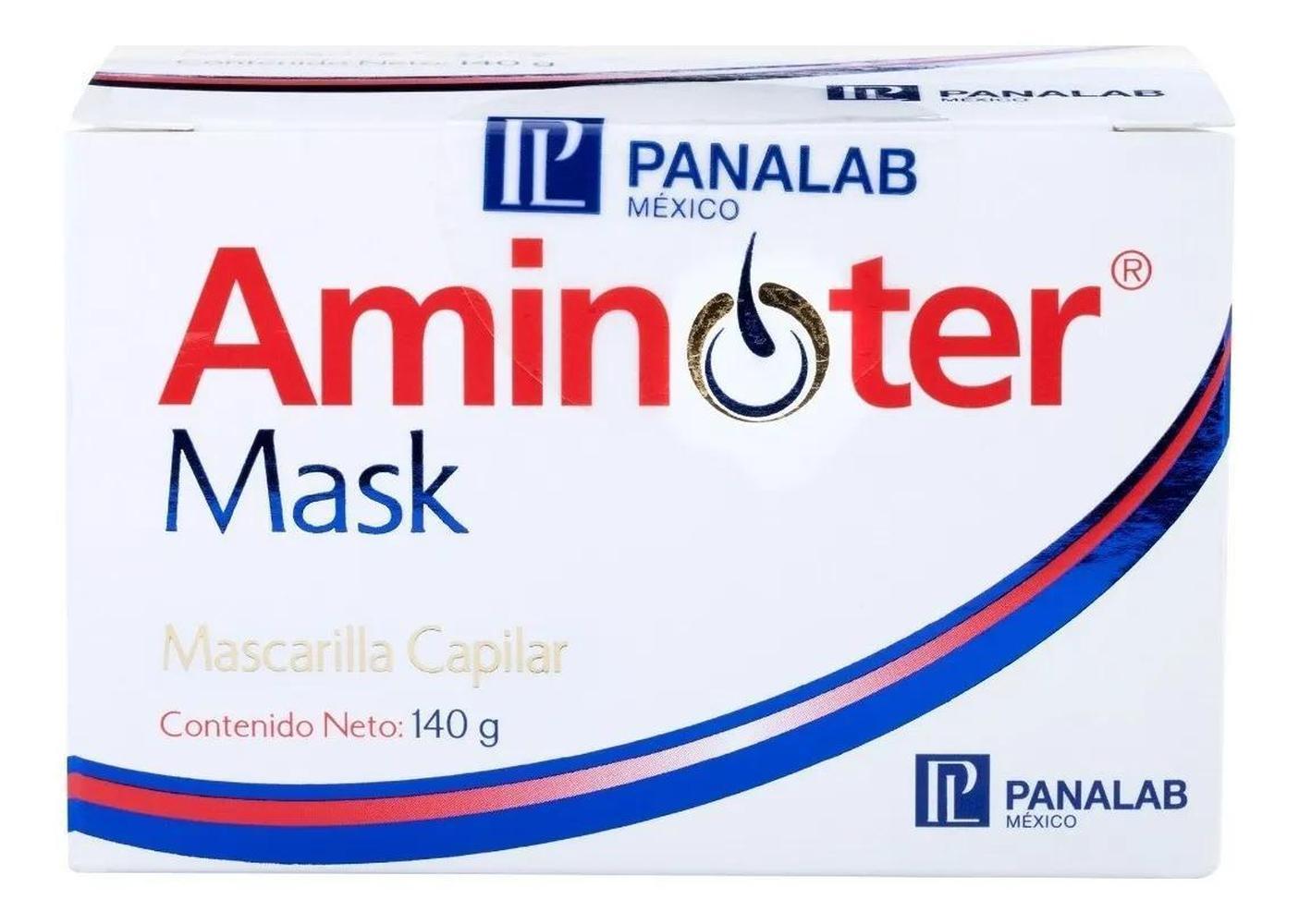 Foto 3 pulgar | Mascarilla Capilar Panalab Aminoter Mask contra Puntas Secas 140 gr