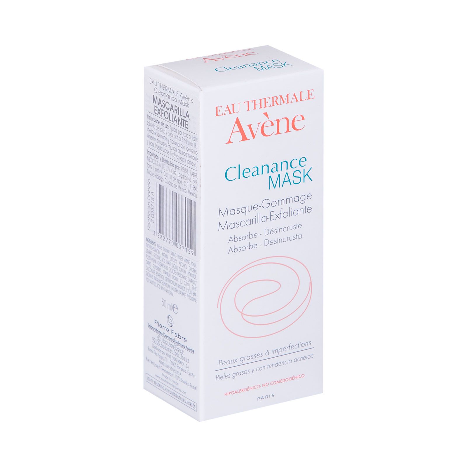 Foto 2 pulgar | Mascarilla Exfoliante Avene Cleanance Mask 50ml