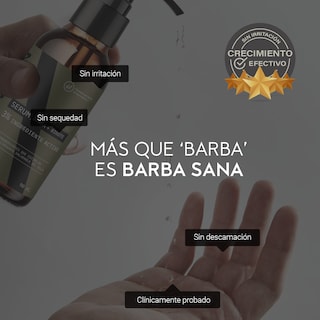 Foto 6 | Serum para Crecimiento de Barba y Bigote Not-Minox 3% Ingrediente Activo 90 ml