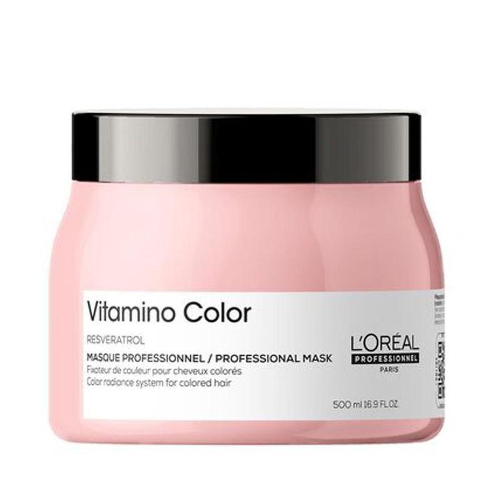 Foto 2 pulgar | Mascarilla L'oréal Color Vitaminado Resveratrol 500 ML