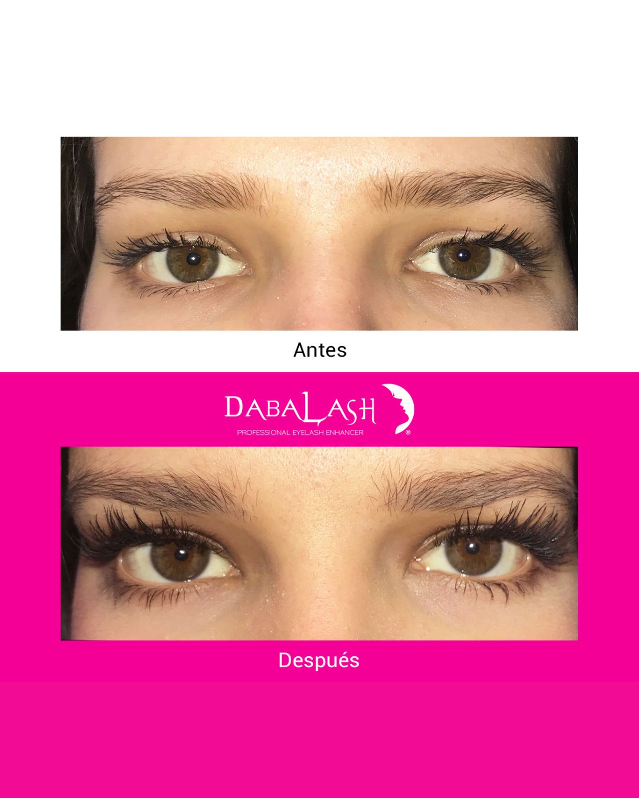 Foto 4 | Dos Sueros para Crecimiento de Pestañas y Cejas Dabalash Combo Love Rosa