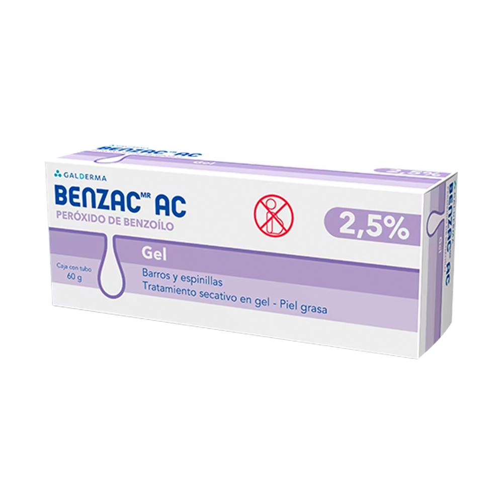 Foto 3 pulgar | Gel Benzac AC 2.50% 60 G