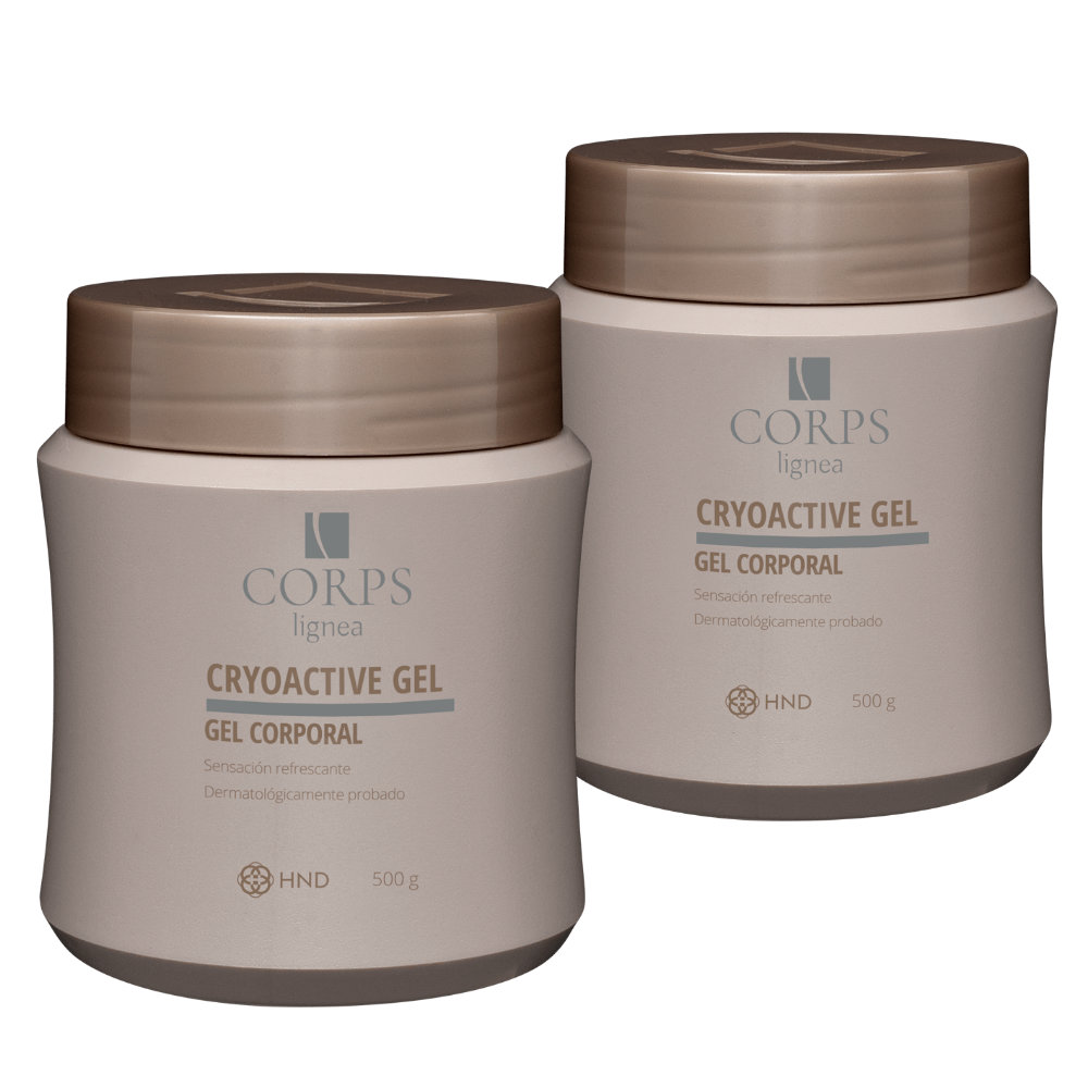 Foto 2 pulgar | Pack De 2 Unidades De Gel Reductor Cryoactive Body Contour Corps Lignea 500g Hinode