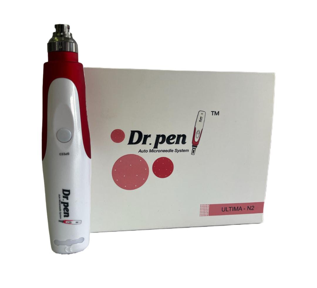 Dermaplast Dr Pen N2 Rojo con Blanco