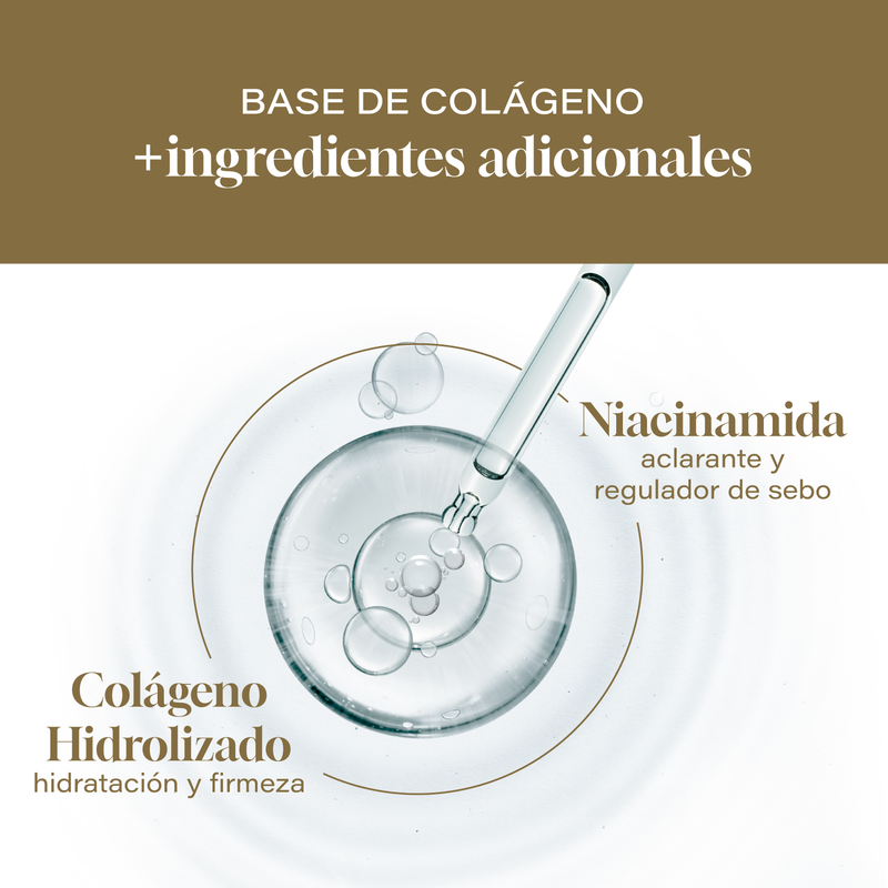 Foto 4 | Kit Limpieza Niacinamida Gel Limpiador 480 ml + Tónico Facial 500 ml Collagenic