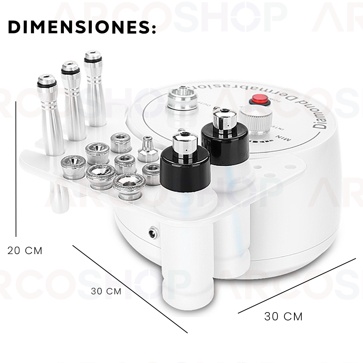 Foto 4 pulgar | Maquina de Dermoabrasión 3 en 1 Diamond Microdermoabrasion