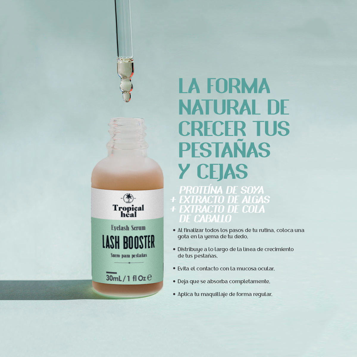 Foto 5 | Suero Alargador de Pestañas Tropical Heal Lash Booster