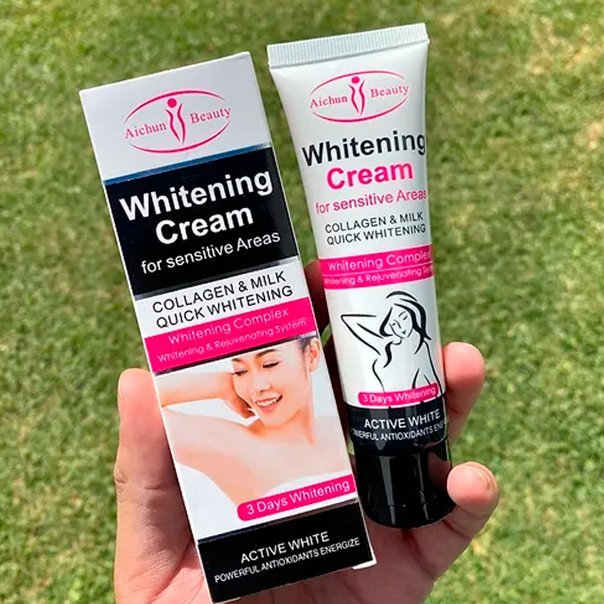 Foto 4 pulgar | Aichun Beauty Crema Aclarante De Axilas Y Partes Íntimas 1pz Tipo De Envase Tubo Fragancia Flores
