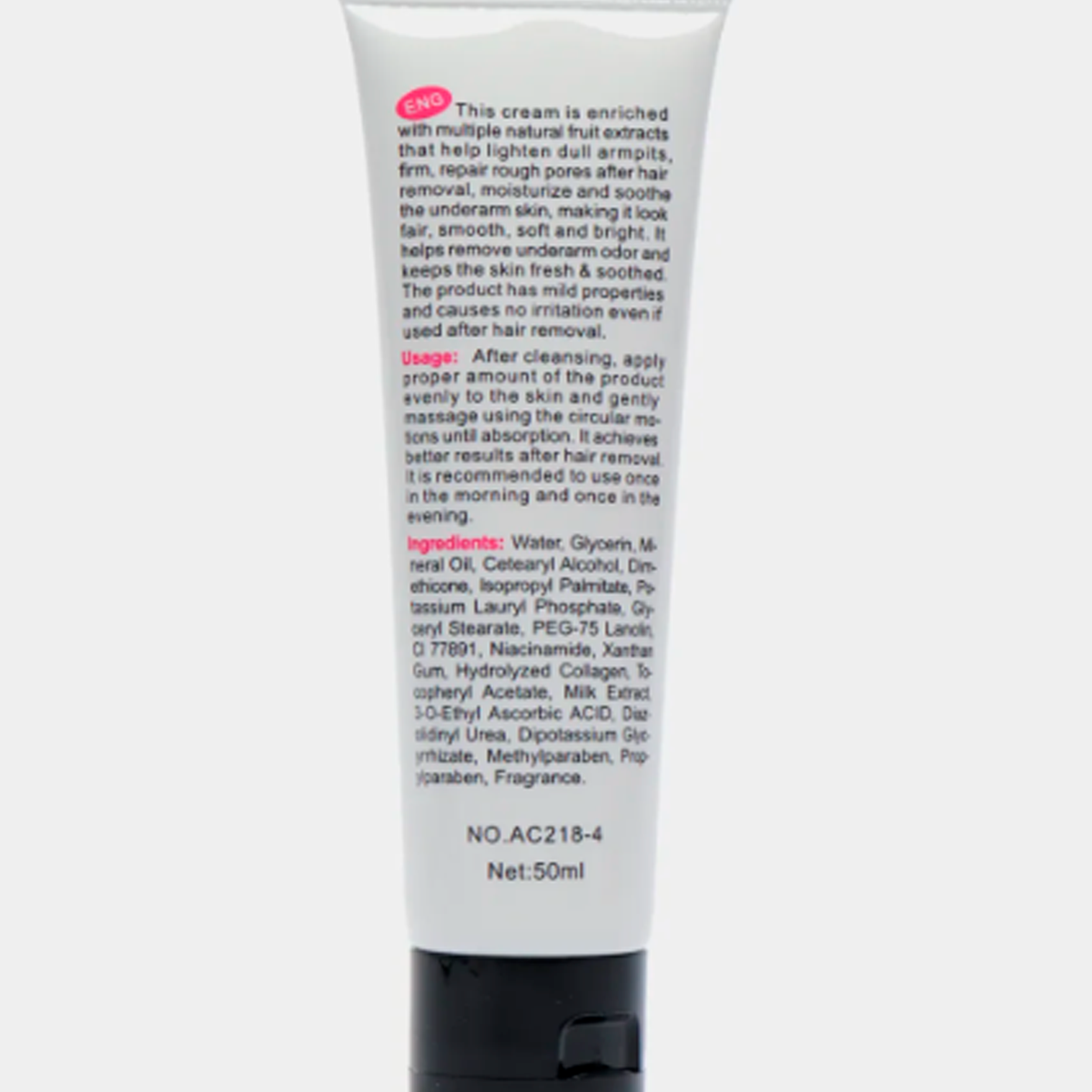 Foto 5 pulgar | Aichun Beauty Crema Aclarante De Axilas Y Partes Íntimas 1pz Tipo De Envase Tubo Fragancia Flores