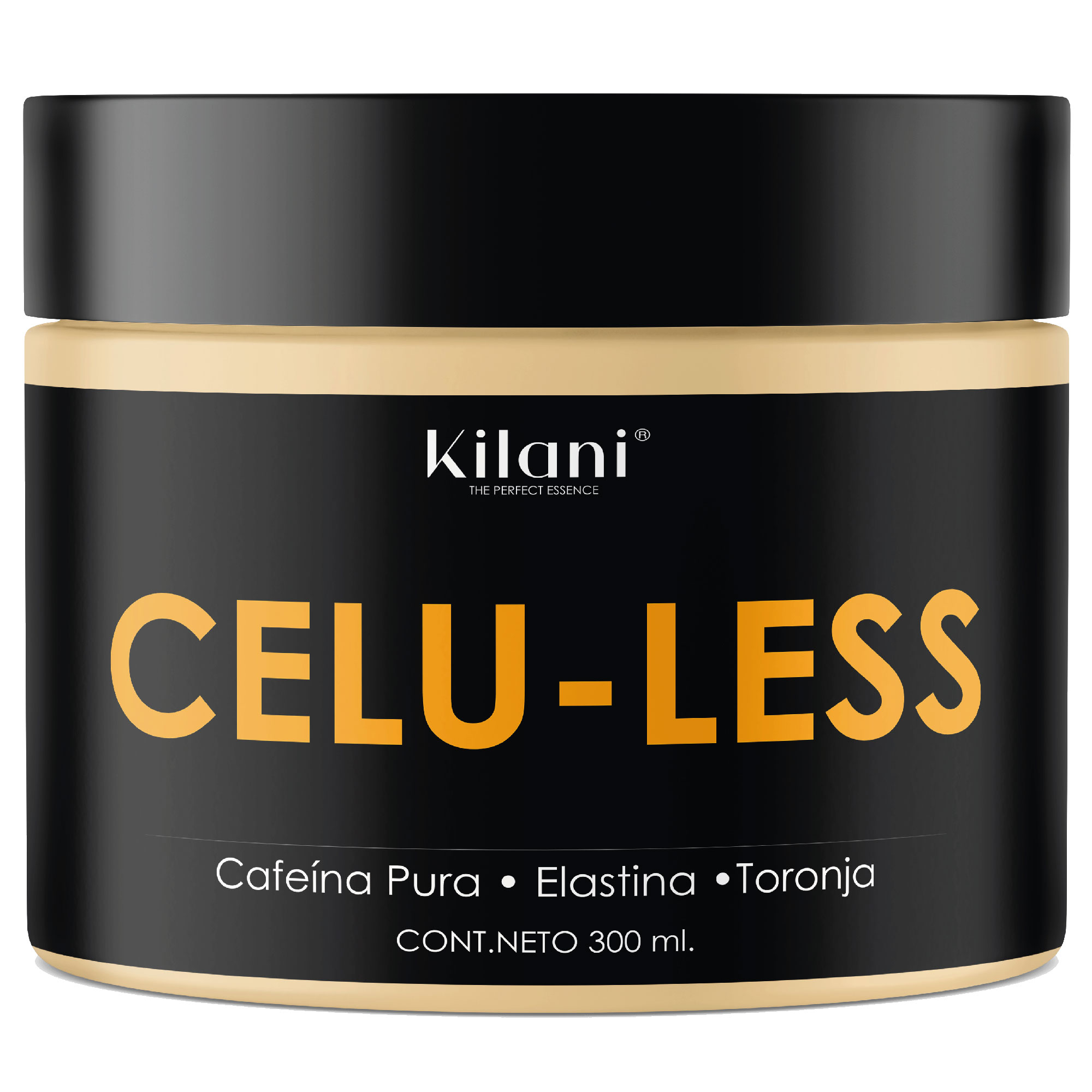 Crema Celulitis Kilani Con Cafeína Pura, Elastina Y Toronja - Piel De Naranja - Reafirmante - 300 Ml