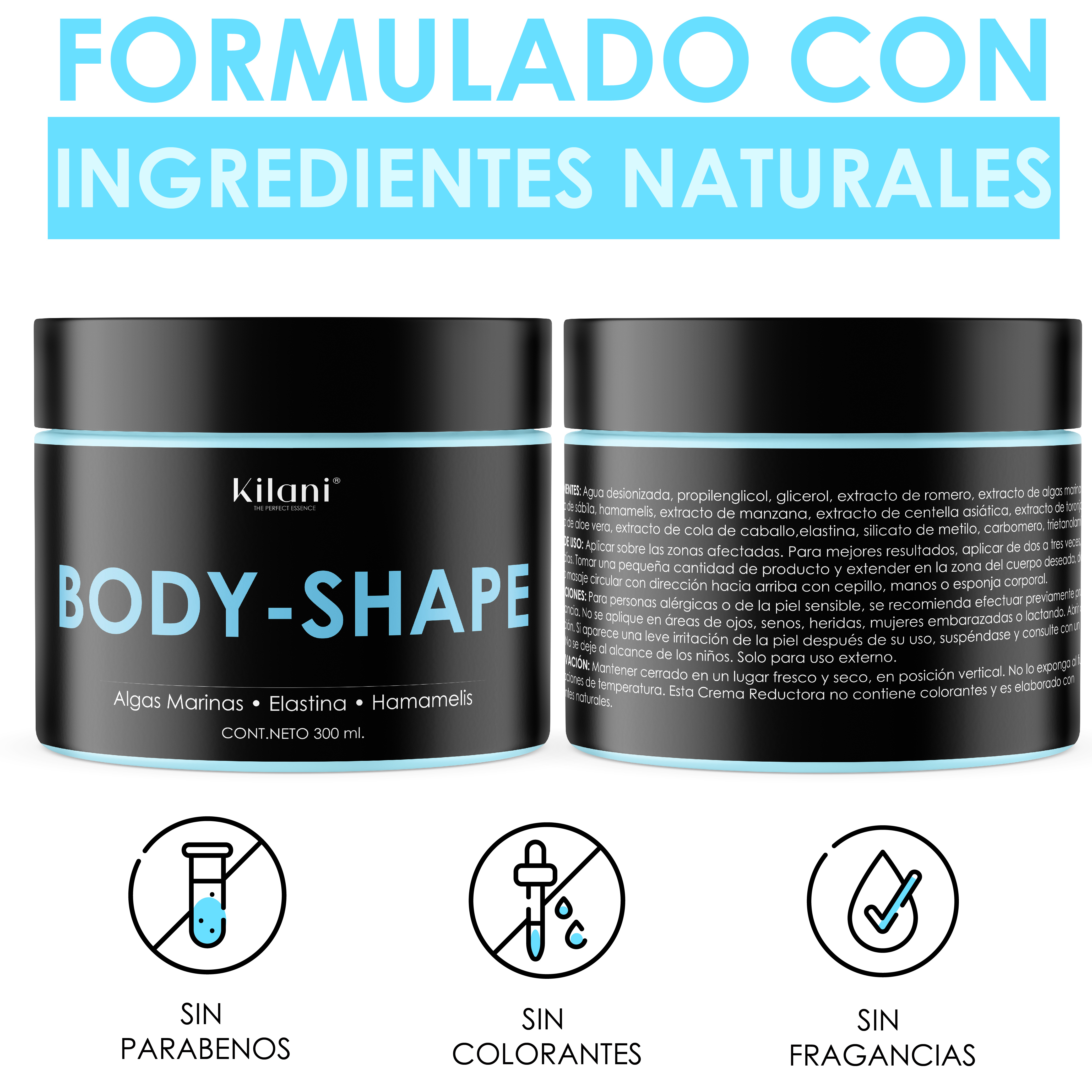 Foto 7 | Kit - Crema Corporal Piel De Naranja + Gel Reductor Moldeador - Celulitis, Moldeador