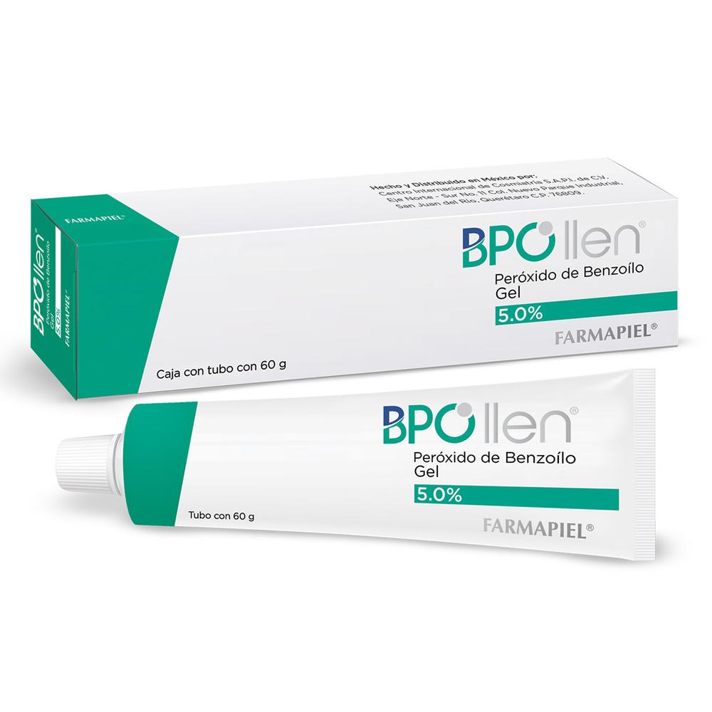 Foto 2 pulgar | Gel Bpollen 60 Gr con 5% de Peróxido de Benzoílo para el Tratamiento del Acné